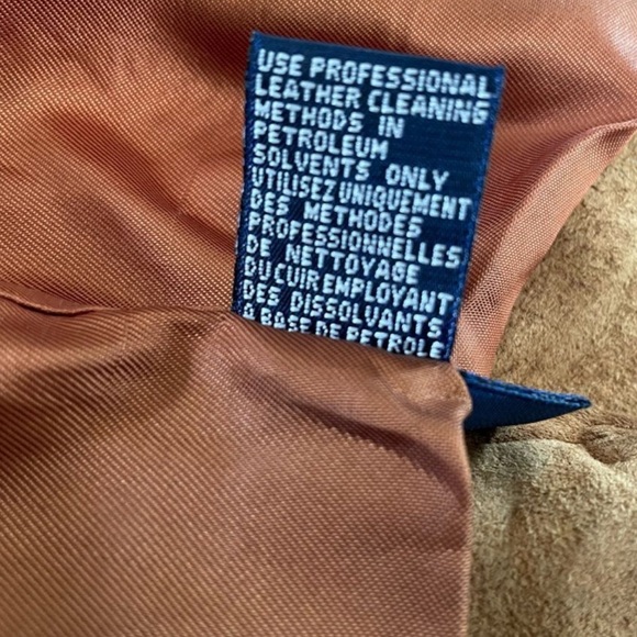 Burberry vintage brown suede vest Women’s size 8 - Picture 7 of 7